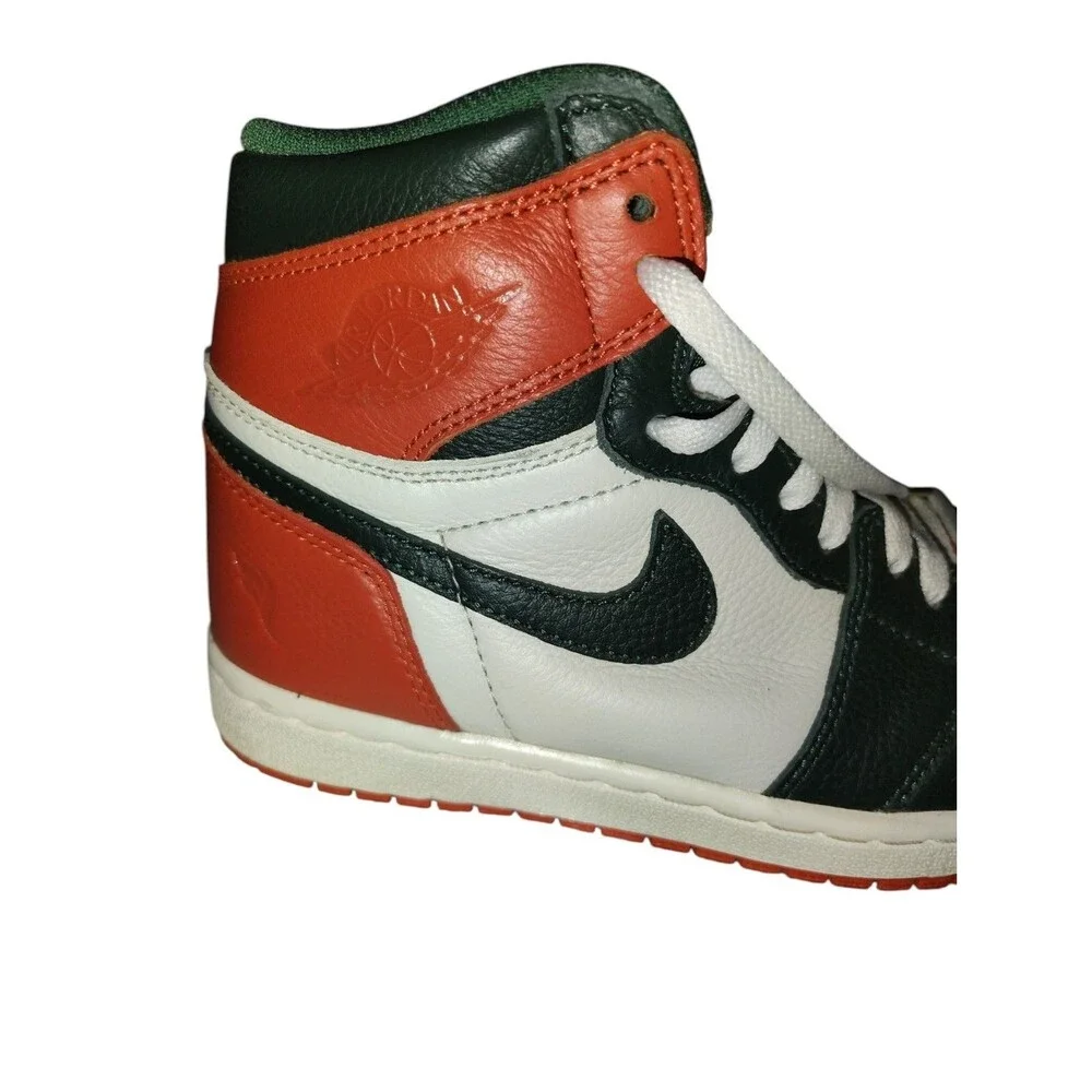 Size 7 Men's - SoleFly x Air Jordan 1 Retro High Art Basel Green White Orange 56